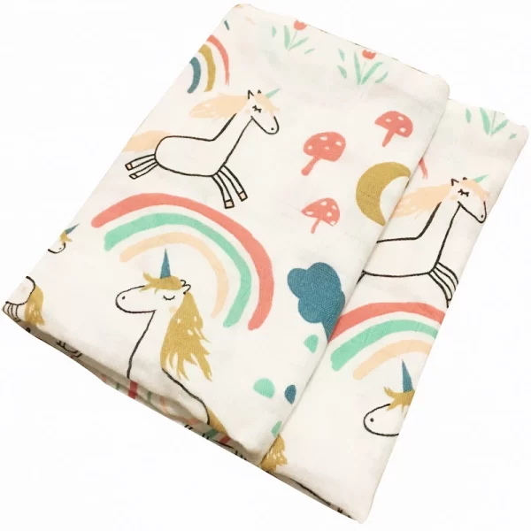 Cueiro  Estampado Unicórnio