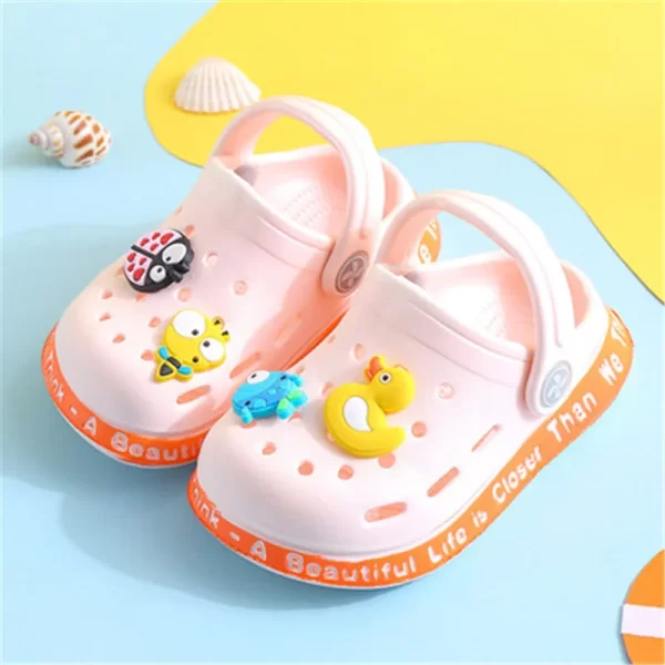 Sandália Crocs  Patinho Rosa
