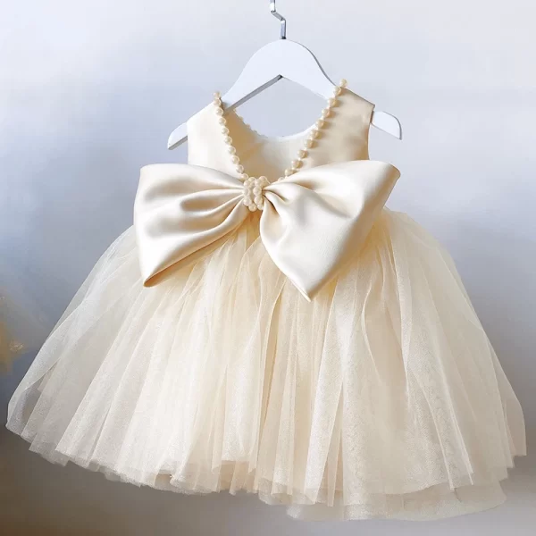 Vestido Luxo Laço com Tutu Fofo - Image 2