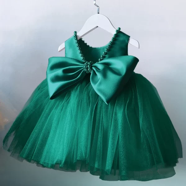 Vestido Luxo Laço com Tutu Fofo - Image 5